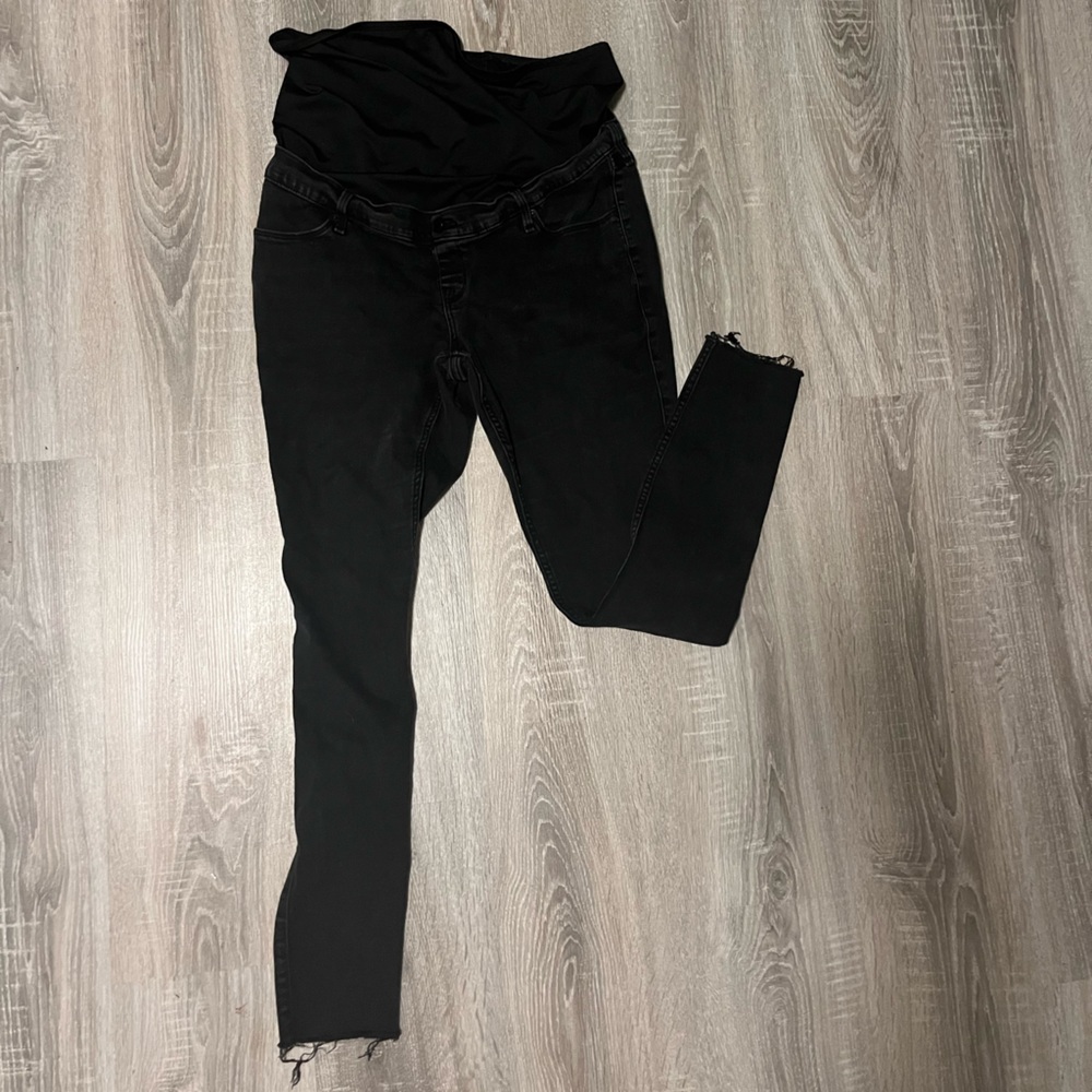 ✨LAST CHANCE✨ Abercrombie & Fitch Maternity Jean Legging Black Size 14 Long